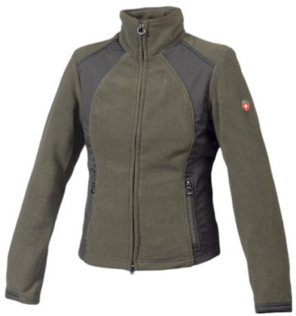 Arosa MicroFleece Hunter Schwarz Jacke Damen - wellensteyn