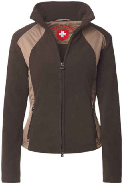 Arosa MicroFleece Schoko Zimt Jacke Damen