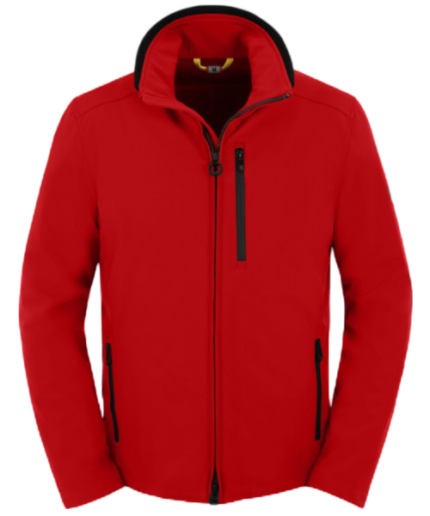 Herren Alpinus DryShellAirTec Rot Jacke