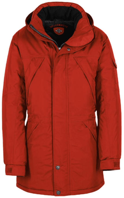Brandungsparka PolyHiTec Rot Herren